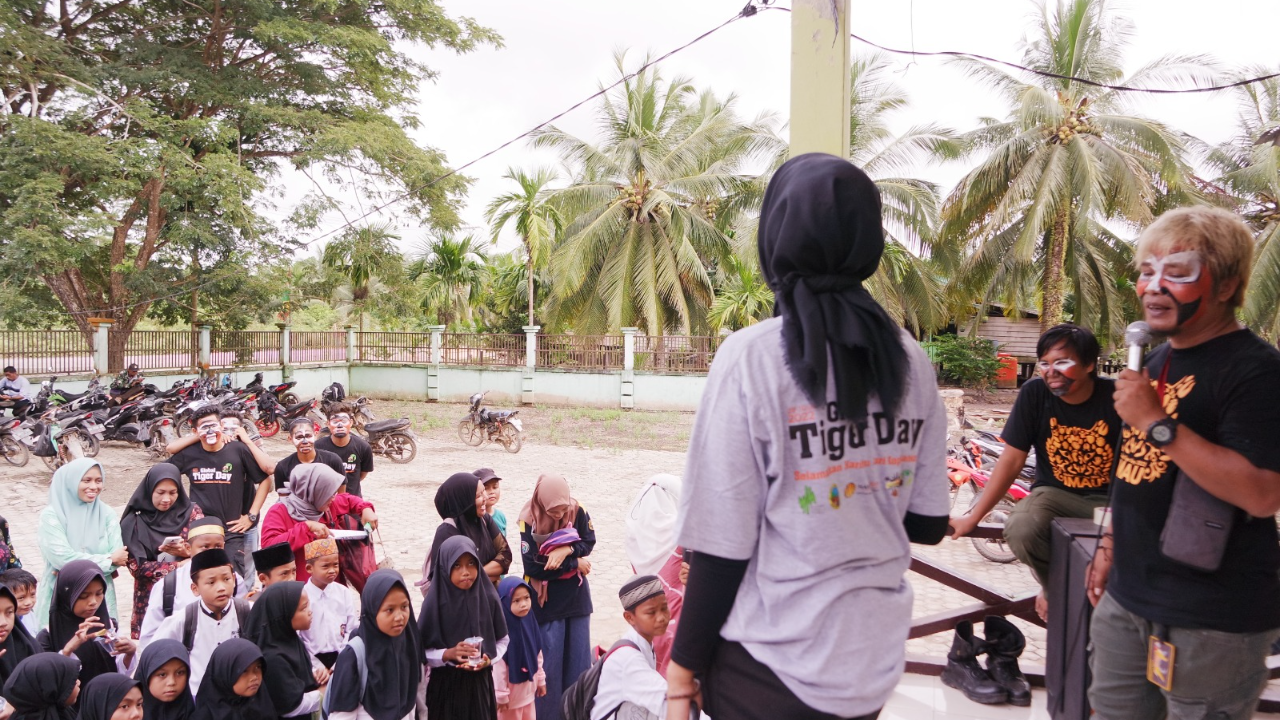WWM Selenggarakan Global Tiger Day Tahun 2022 bersama Masyarakat di Penyangga TNBS