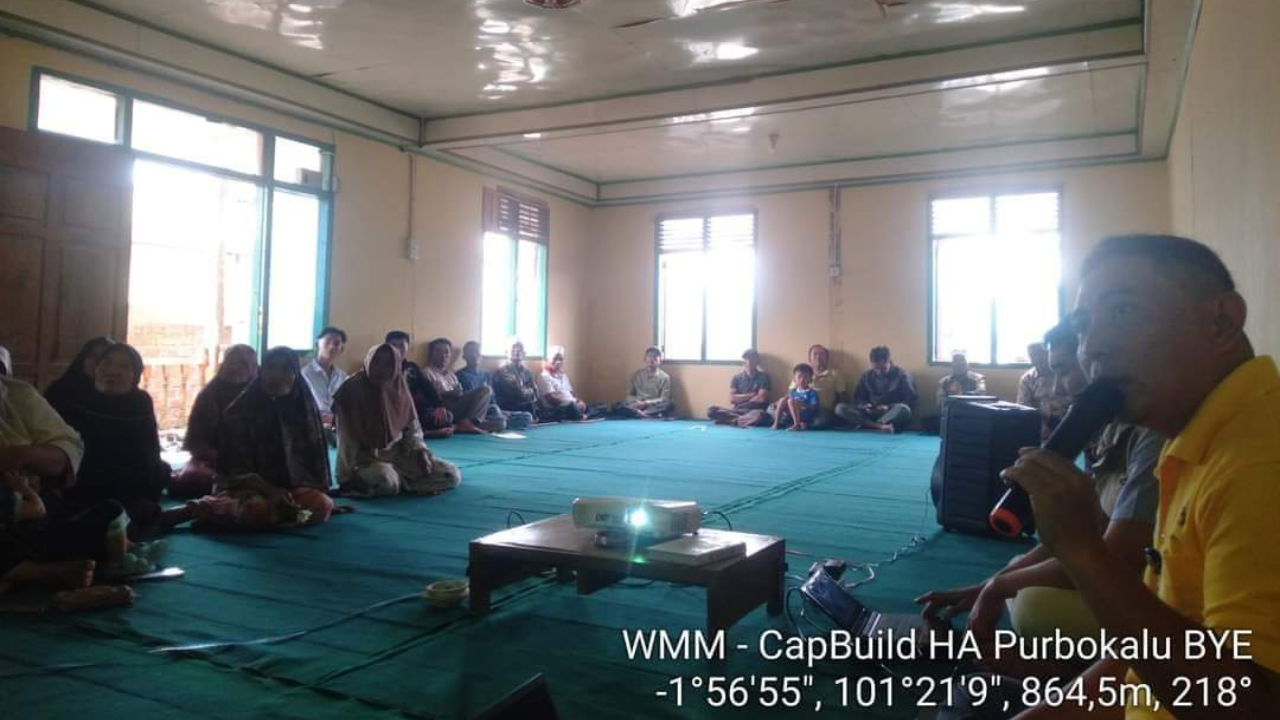 Wahana Mitra Mandiri melakukan Cappacity Building dan pendampingan MHA di Provinsi Jambi