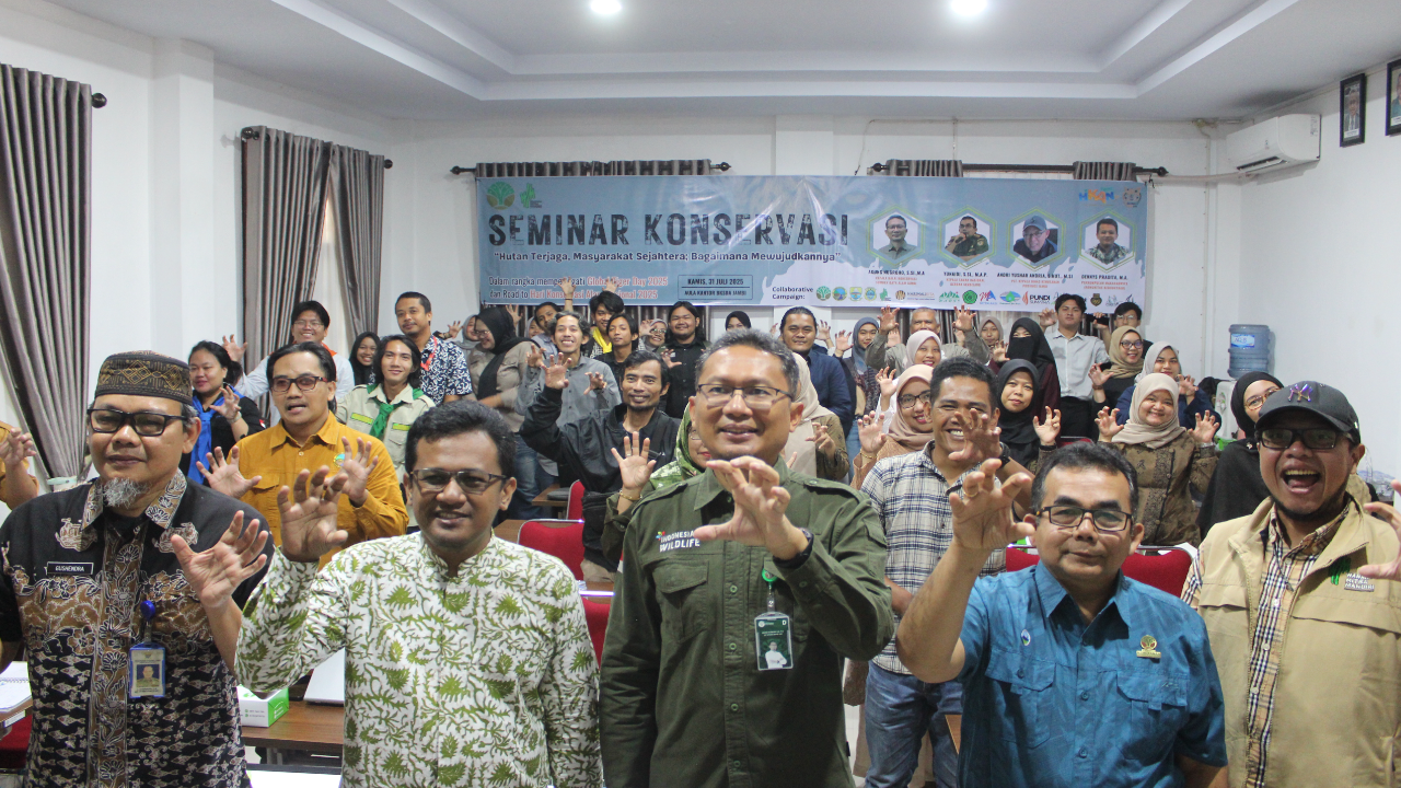 Seminar Konservasi: “Harimau Terjaga, Masyarakat Sejahtera” Gaungkan Upaya Pelestarian Harimau Sumatera