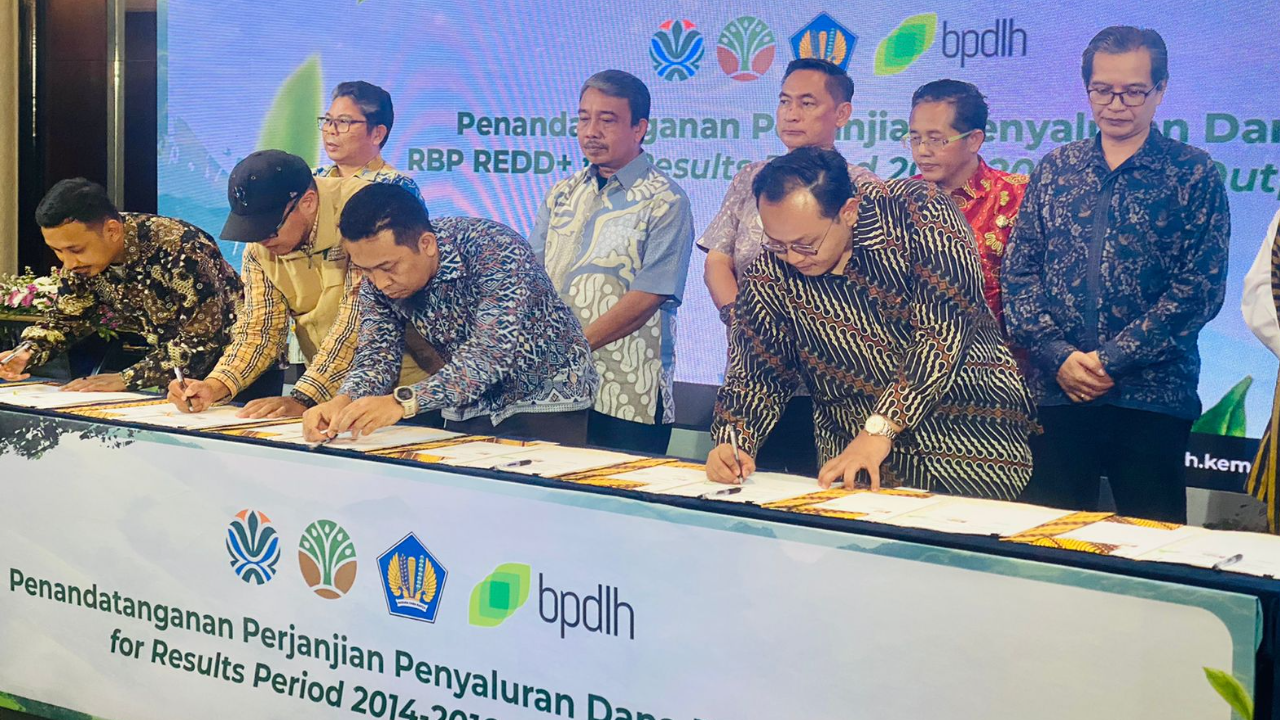 Wahana Mitra Mandiri Resmi tandatangani Perjanjian Penyaluran Dana RBP REDD+ untuk Provinsi Gorontalo