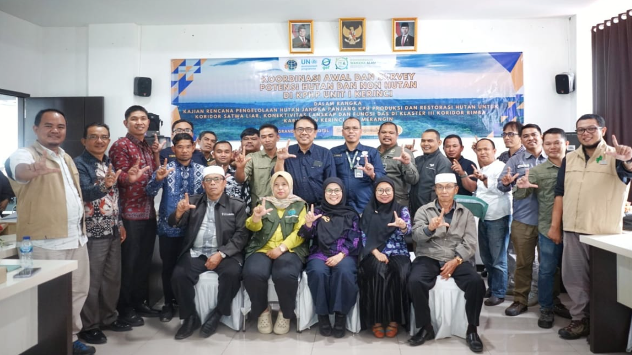 Konsorsium Wahana Alam Hayati Gelar Koordinasi Awal dan Survei Potensi Hutan dan Non Hutan di Kerinci